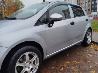 2008 Fiat Punto III Grande Punto, серый, 465000 рублей, вид 3