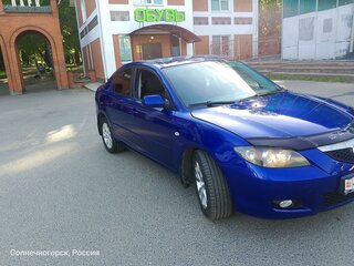 2008 Mazda 3 I (BK) Рестайлинг, синий, 650000 рублей, вид 5