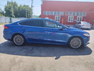 2016 Ford Fusion (North America) II Рестайлинг, синий, 1200000 рублей, вид 3