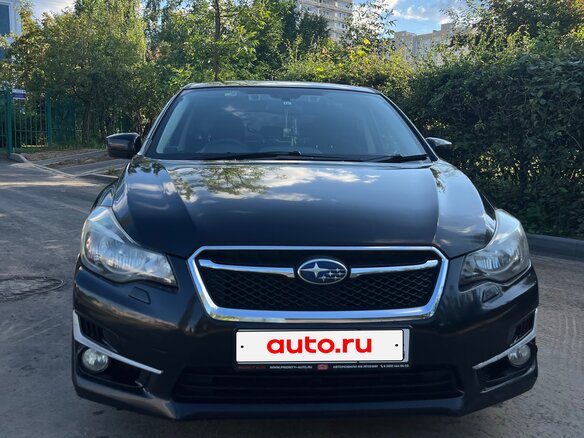 2015 Subaru Impreza IV Рестайлинг, чёрный, 1150000 рублей - вид 2