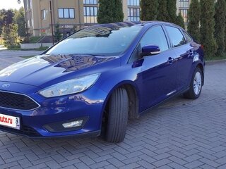 2016 Ford Focus III Рестайлинг, синий, 1220000 рублей, вид 2