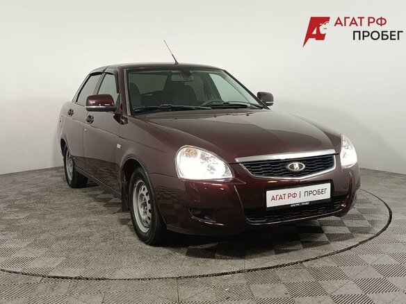 2012 Lada (ВАЗ) Priora I, красный, 460000 рублей