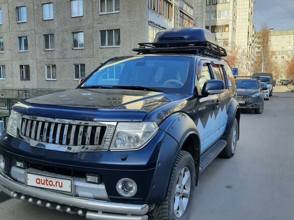 2007 Nissan Pathfinder III, синий - вид 19