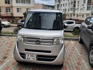 2016 Honda N-BOX+ I Рестайлинг, серебристый, 950000 рублей, вид 1