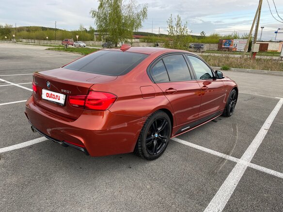 2018 BMW 3 серии 320i xDrive VI (F3x) Рестайлинг, оранжевый, 2950000 рублей - вид 8