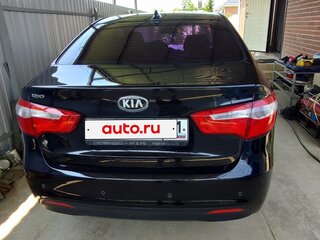 2014 Kia Rio 6-speed III, чёрный, 1138000 рублей, вид 3