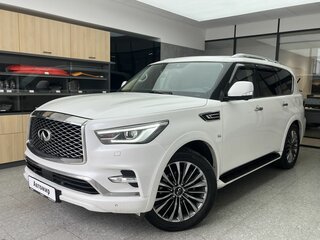 2018 Infiniti QX80 I Рестайлинг 2, белый, 3999000 рублей, вид 1