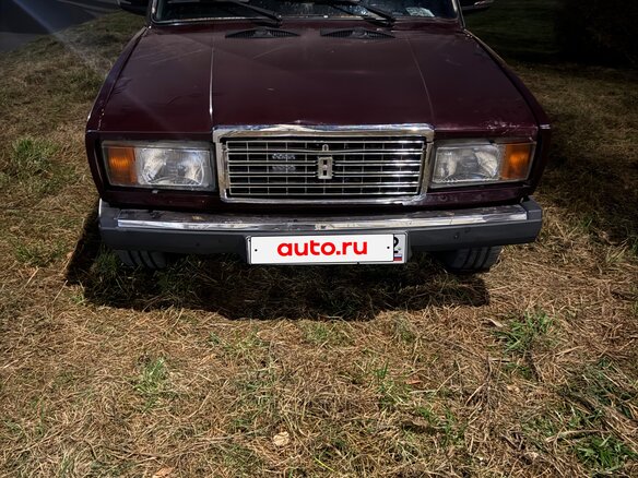 2007 Lada (ВАЗ) 2107, пурпурный, 90000 рублей - вид 1