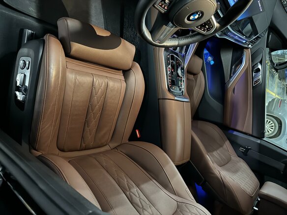 2023 BMW X6 40i III (G06) Рестайлинг, синий, 18600000 рублей - вид 9