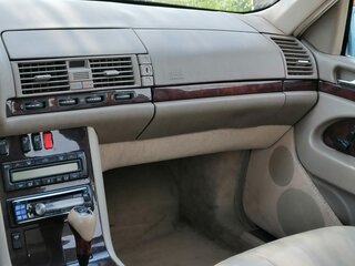 1998 Mercedes-Benz S-Класс 320 Long III (W140) Рестайлинг, синий, 1150000 рублей, вид 3
