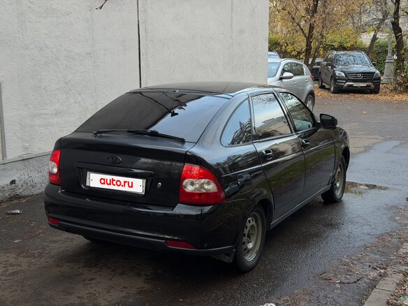 2009 Lada (ВАЗ) Priora I, чёрный, 275000 рублей - вид 5