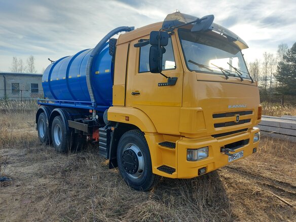 2014 КамАЗ 65115, жёлтый, 3650000 рублей - вид 3