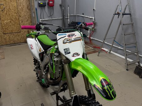 2008 Kawasaki KX 450, зелёный, 315000 рублей, вид 1