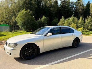 2002 BMW 7 серии 745i IV (E65/E66), белый, 850000 рублей, вид 5