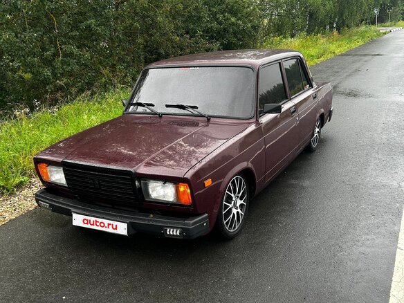 2008 Lada (ВАЗ) 2107, пурпурный, 350000 рублей - вид 8