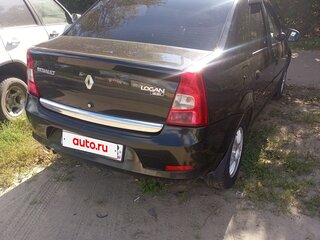 2011 Renault Logan I Рестайлинг, чёрный, 450000 рублей, вид 3