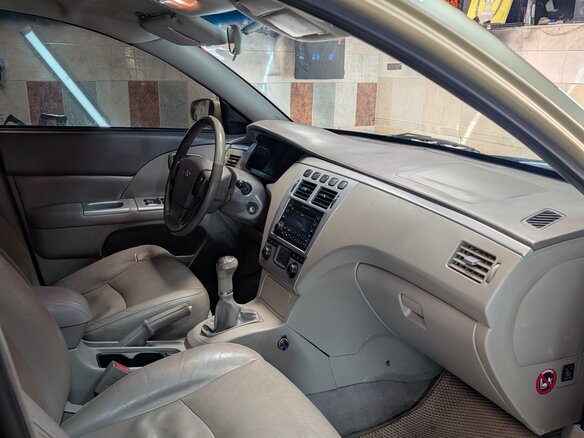 2007 Chery Fora (A21), золотистый, 180000 рублей - вид 6
