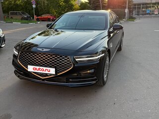 2021 Genesis G90 I Рестайлинг, чёрный, 4150000 рублей, вид 2