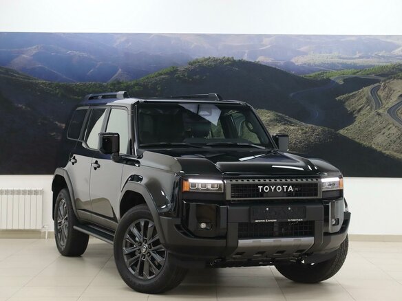 2026 Toyota Land Cruiser Prado 250 Series, чёрный - вид 2