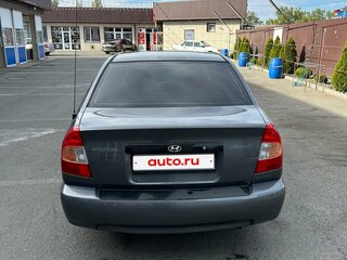 2007 Hyundai Accent ТагАЗ II, серый, 450000 рублей, вид 4