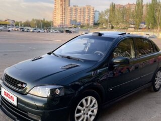 2001 Opel Astra G, зелёный, 450000 рублей, вид 1