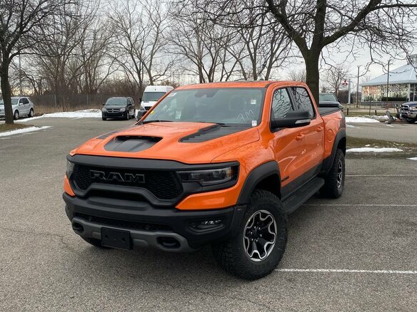 2022 Ram 1500 Crew Cab TRX V, оранжевый, 12760354 рублей - вид 14