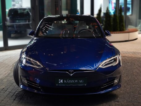 2019 Tesla Model S Performance I Рестайлинг, синий, 4800000 рублей, вид 3
