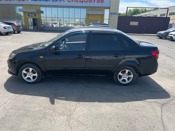 2012 Lada (ВАЗ) Granta I, серый, 300000 рублей - вид 3