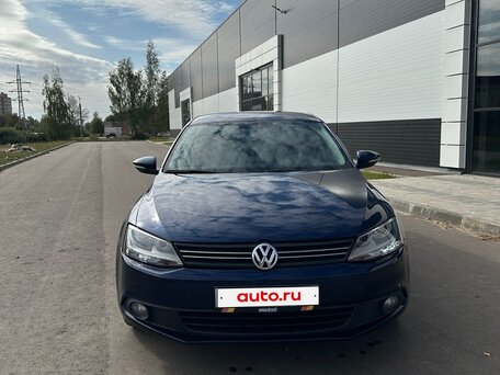 2014 Volkswagen Jetta VI, синий, 1500000 рублей, вид 2