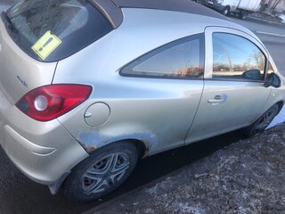 2008 Opel Corsa D, серебристый, 250000 рублей, вид 4