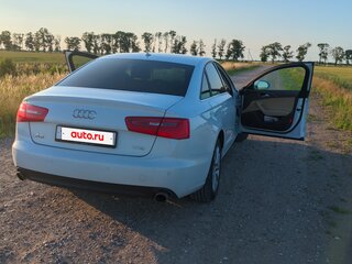 2013 Audi A6 IV (C7), белый, 1400000 рублей, вид 3