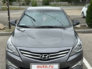 2015 Hyundai Solaris I Рестайлинг, серый, 1150000 рублей, вид 2