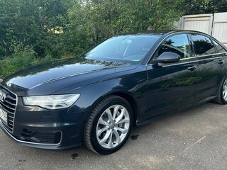 2016 Audi A6 IV (C7) Рестайлинг, чёрный, 2100000 рублей, вид 2