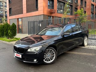 2012 BMW 7 серии Long 750Li xDrive V (F01/F02/F04) Рестайлинг, чёрный, 1800000 рублей, вид 1