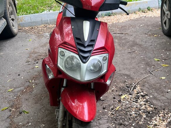 2005 Honling Knight, красный, 45000 рублей