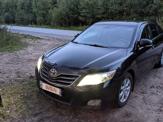 2011 Toyota Camry VI (XV40) Рестайлинг, чёрный, 1210000 рублей, вид 2