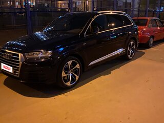 2015 Audi Q7 II (4M), чёрный, 4390000 рублей, вид 1