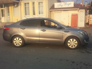 2012 Kia Rio 5-speed III, голубой, 800000 рублей, вид 3