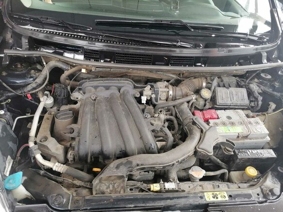 2011 Nissan Note I Рестайлинг, синий, 650000 рублей - вид 9