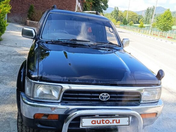 1993 Toyota Hilux Surf II Рестайлинг, чёрный, 850000 рублей - вид 7