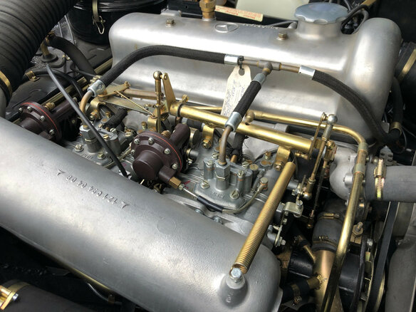 1960 Mercedes-Benz 190 SL R121, чёрный - вид 27