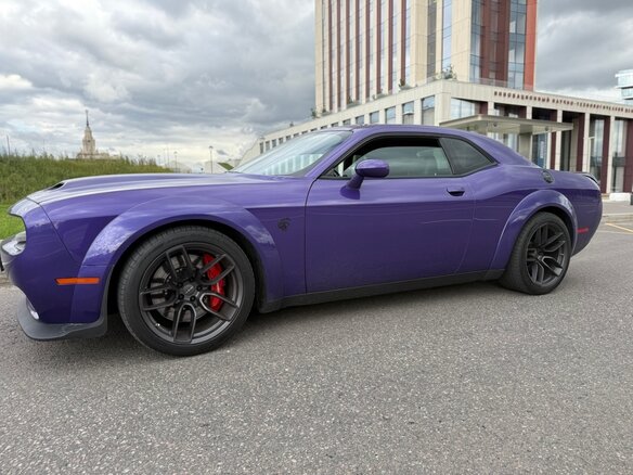 2019 Dodge Challenger SRT Hellcat Widebody III Рестайлинг 2, фиолетовый, 9000000 рублей - вид 12