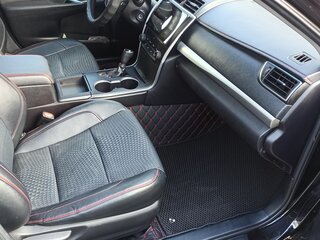 2015 Toyota Camry US Market VII (XV50) Рестайлинг, чёрный, 1380000 рублей, вид 5
