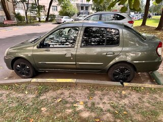 2007 Renault Symbol I Рестайлинг 2, зелёный, 280000 рублей, вид 5