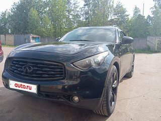 2011 Infiniti FX37 II (S51) Рестайлинг, чёрный, 1460000 рублей, вид 1