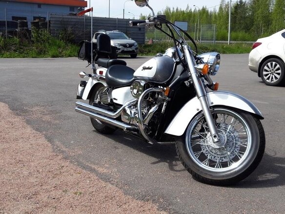 2005 Honda Shadow 750, белый, 550000 рублей - вид 7