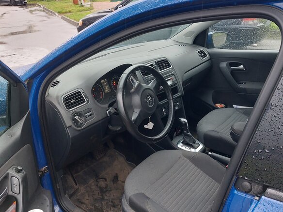 2012 Volkswagen Polo V, синий, 580000 рублей - вид 5