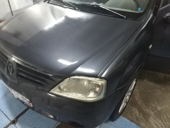 2009 Renault Logan I, серый - вид 7