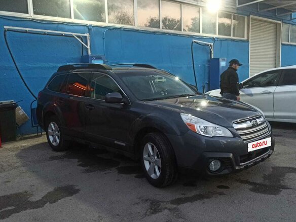 2014 Subaru Outback IV Рестайлинг, серый, 1400000 рублей - вид 3
