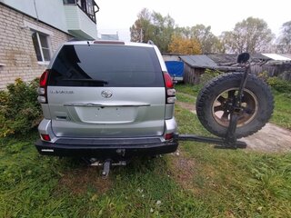 2008 Toyota Land Cruiser Prado 4-speed 120 Series Рестайлинг, серебристый, 2450000 рублей, вид 5